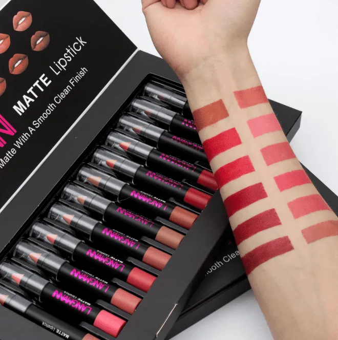Long-Lasting Matte Velvet Lipstick Set