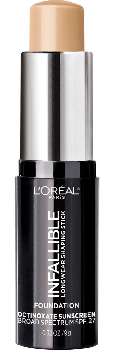 L'Oreal Paris Makeup Infallible Longwear Shaping Stick Foundation,