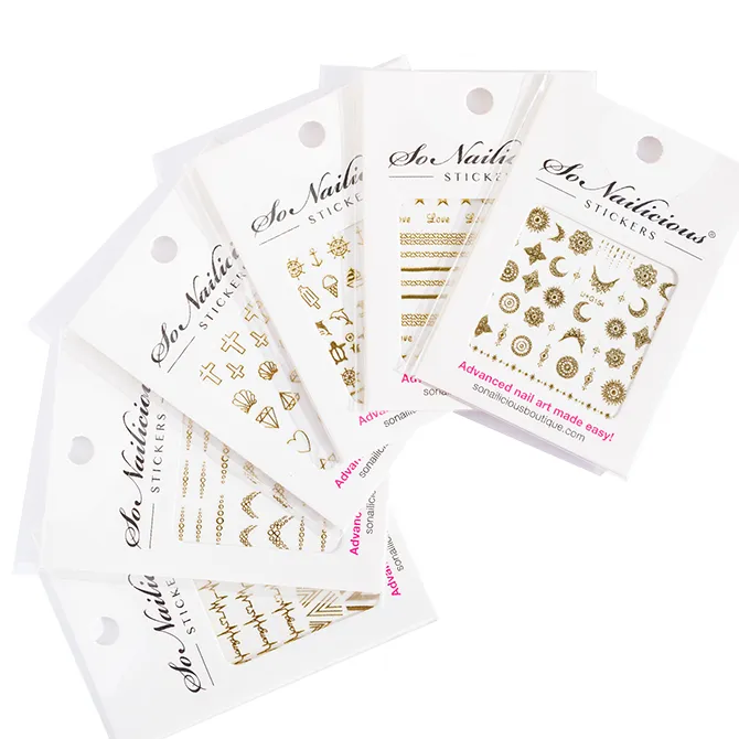 Love and Peace Nail Stickers - ONLY 3 LEFT!