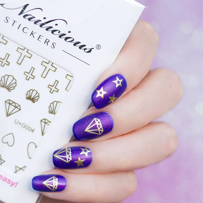 Love and Peace Nail Stickers - ONLY 3 LEFT!