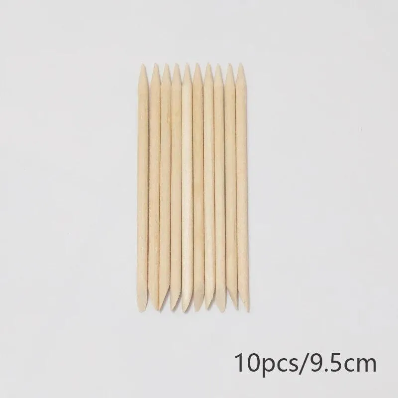 Lurayee Nail Art Wood Sticks: Professional Nail Care Set