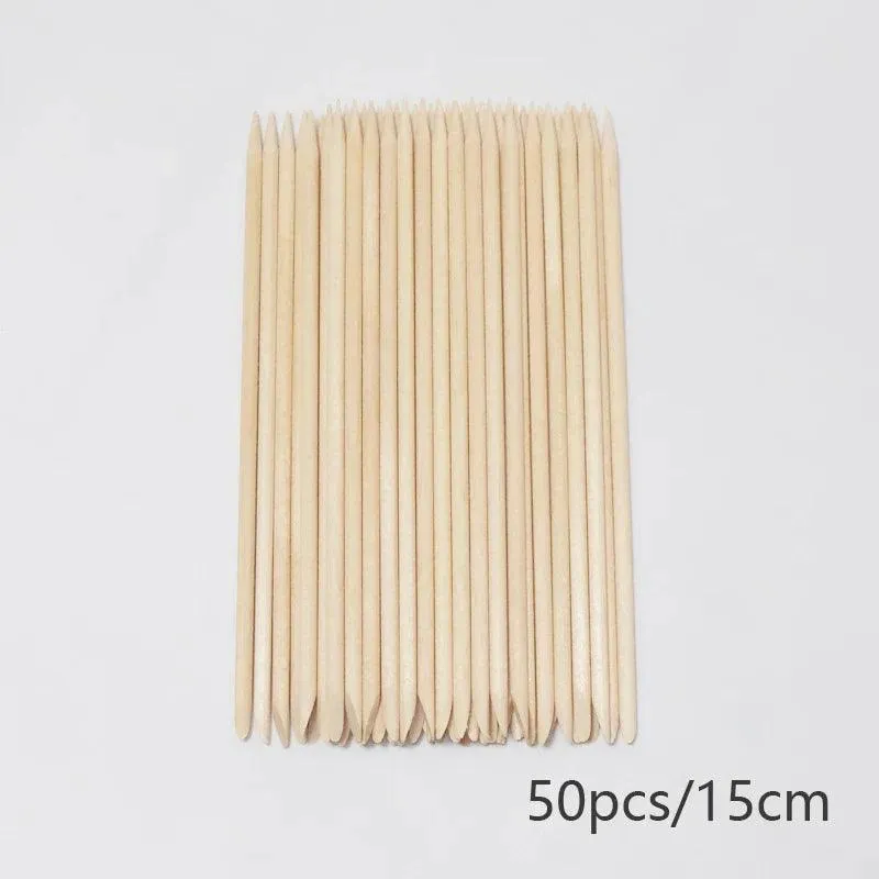 Lurayee Nail Art Wood Sticks: Professional Nail Care Set