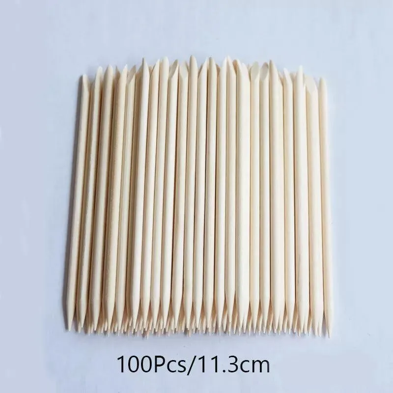 Lurayee Nail Art Wood Sticks: Professional Nail Care Set