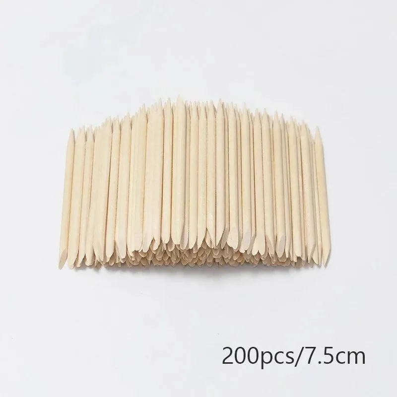 Lurayee Nail Art Wood Sticks: Professional Nail Care Set