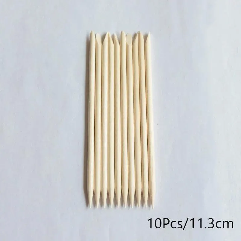 Lurayee Nail Art Wood Sticks: Professional Nail Care Set