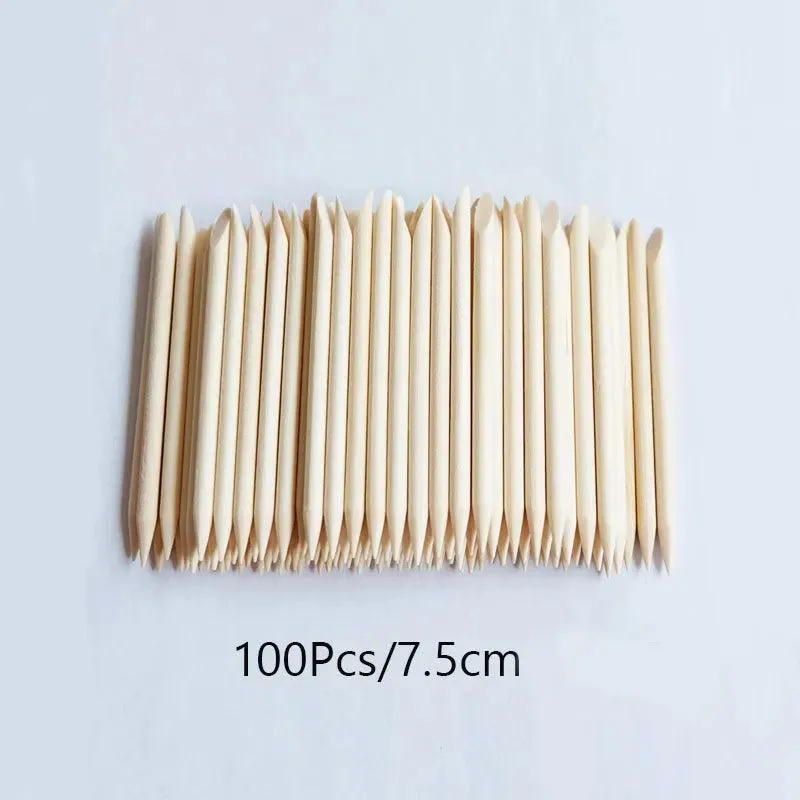 Lurayee Nail Art Wood Sticks: Professional Nail Care Set