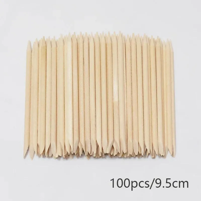 Lurayee Nail Art Wood Sticks: Professional Nail Care Set