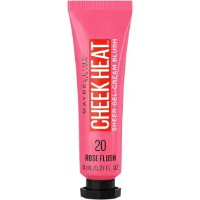 Maybelline - Cheek Heat Sheer Gel-Cream Blush - 20 Rose Flush