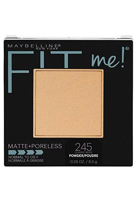 MAYBELLINE - Fit Me Matte   Poreless Powder Classic Beige - 0.29 oz (8.5 g)