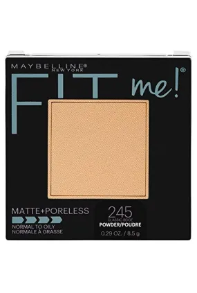 MAYBELLINE - Fit Me Matte   Poreless Powder Classic Beige - 0.29 oz (8.5 g)