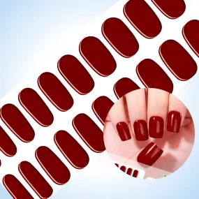 Merlot | NO Cure Gel Nail Wraps