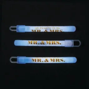 Mr. & Mrs. Glow Sticks