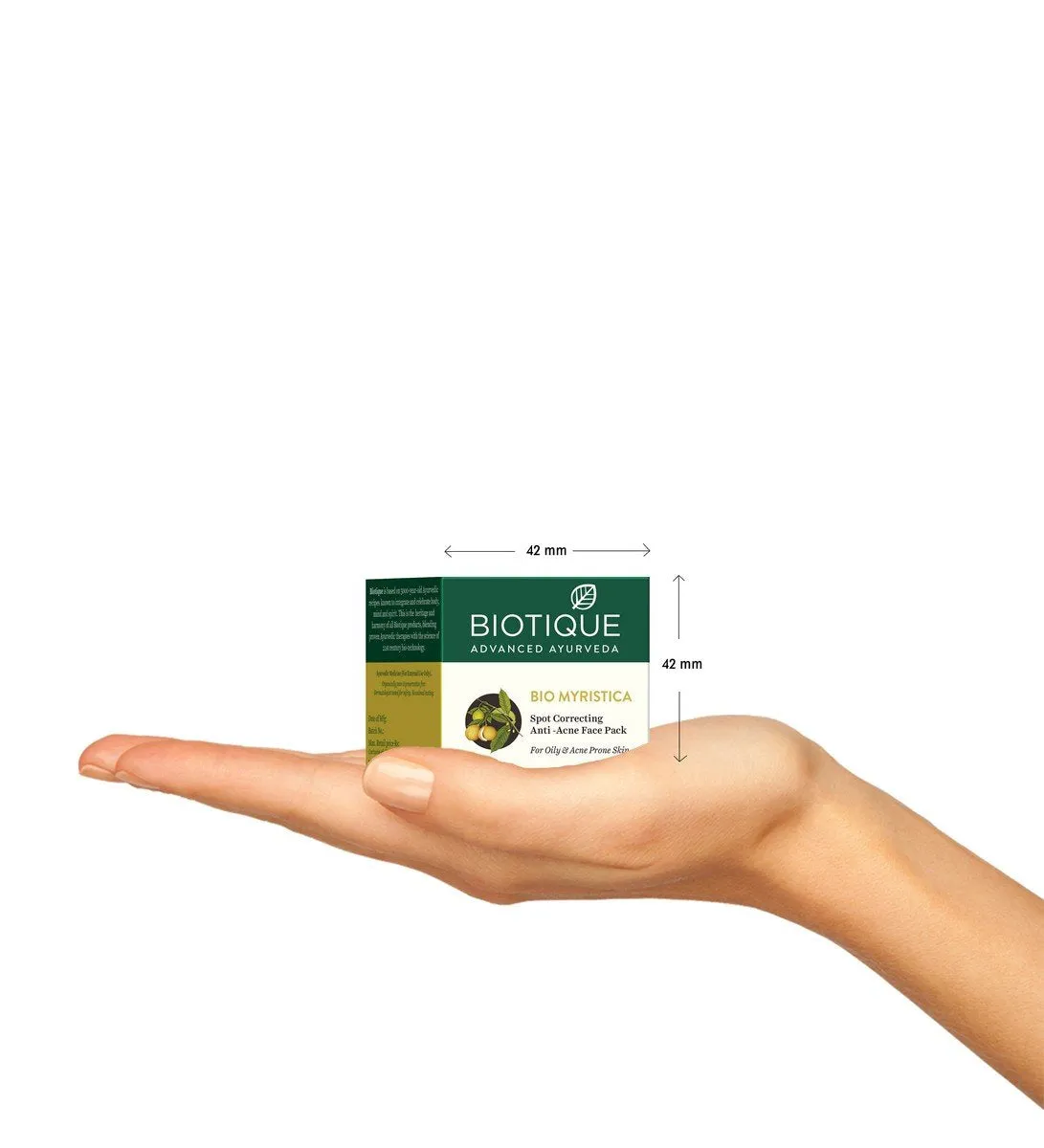 Myristica acne control spot correction face pack 20gm