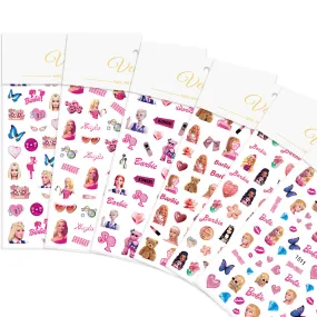 Nail Stickers-Barbie
