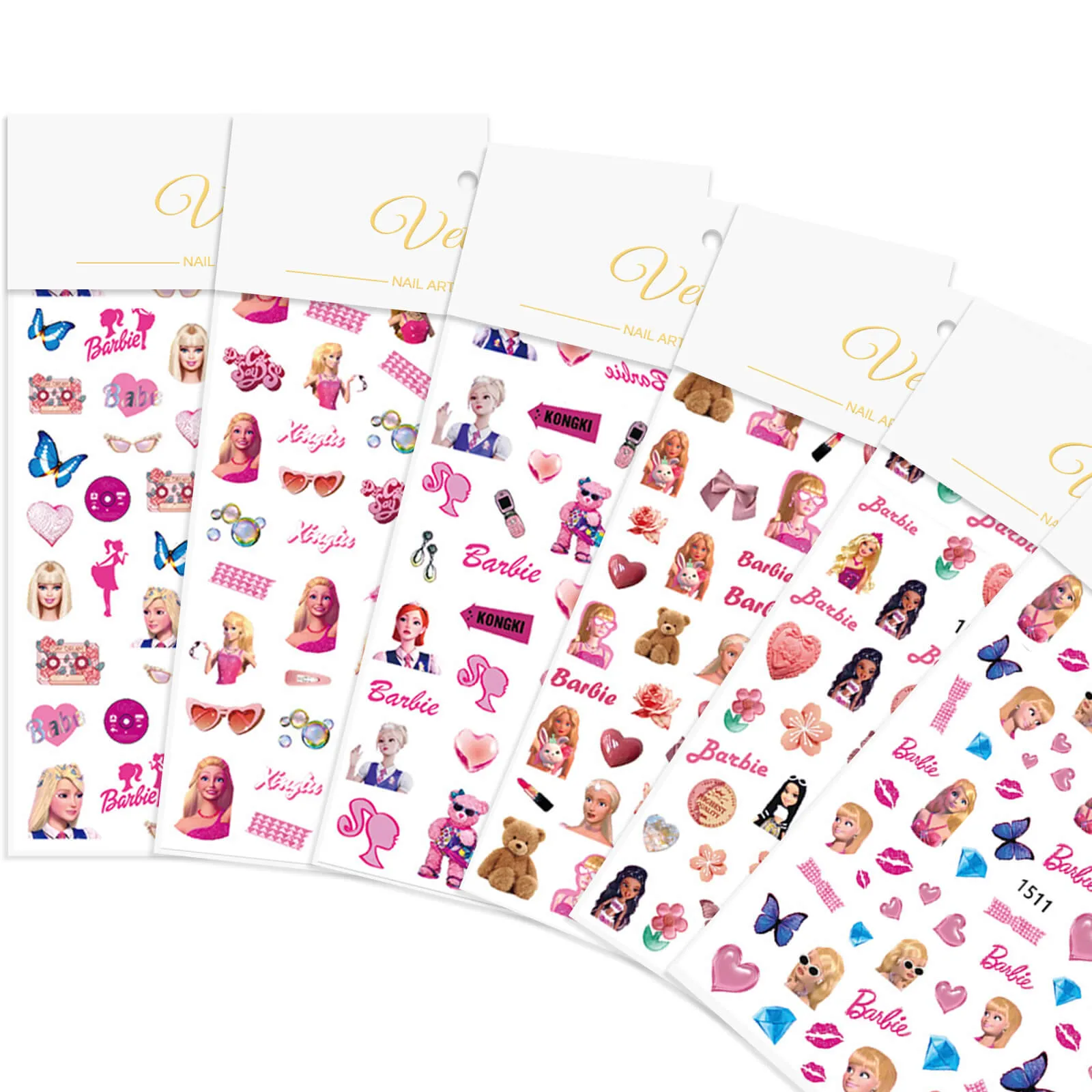 Nail Stickers-Barbie