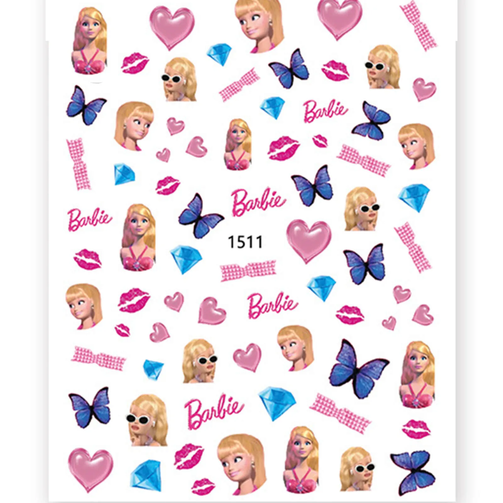 Nail Stickers-Barbie
