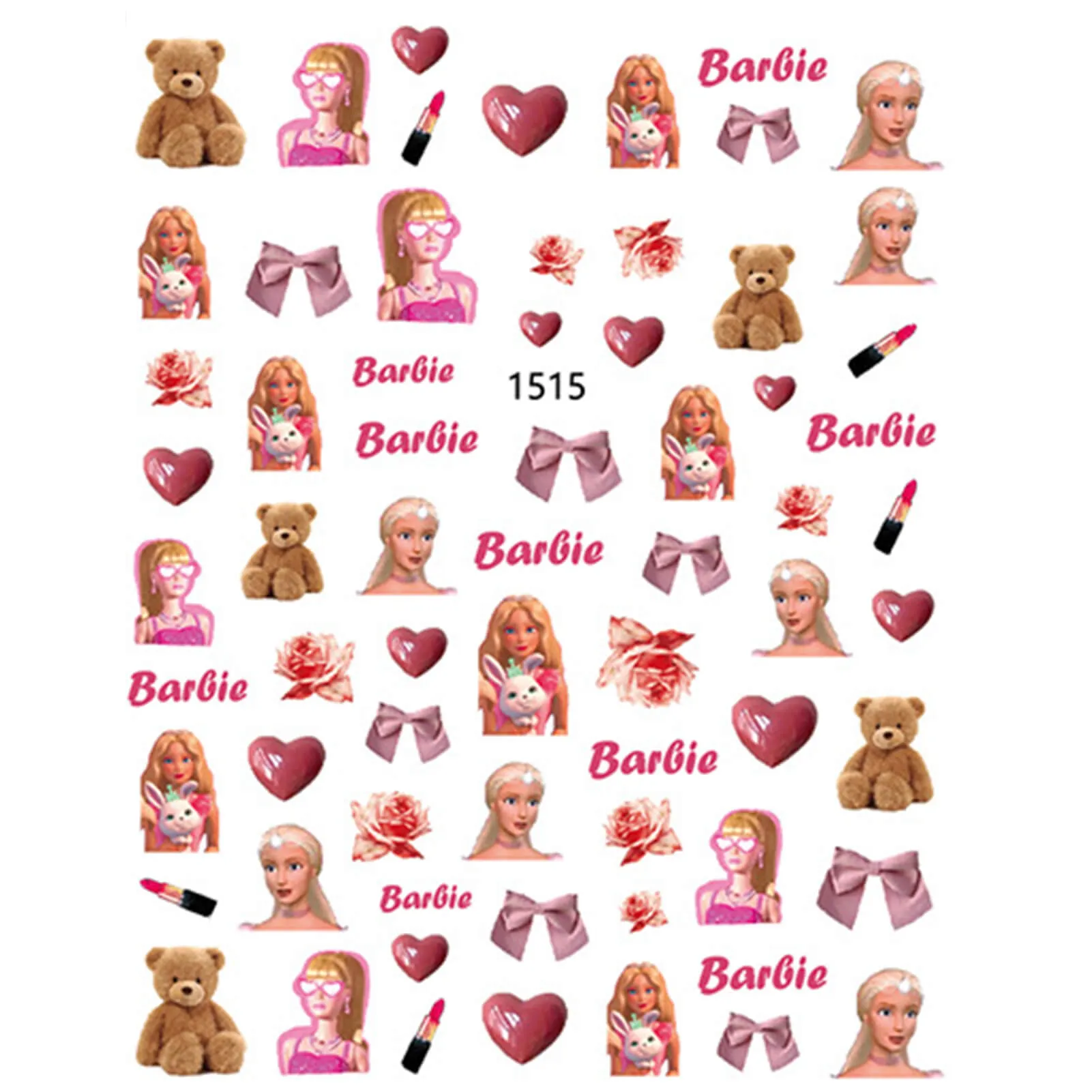 Nail Stickers-Barbie