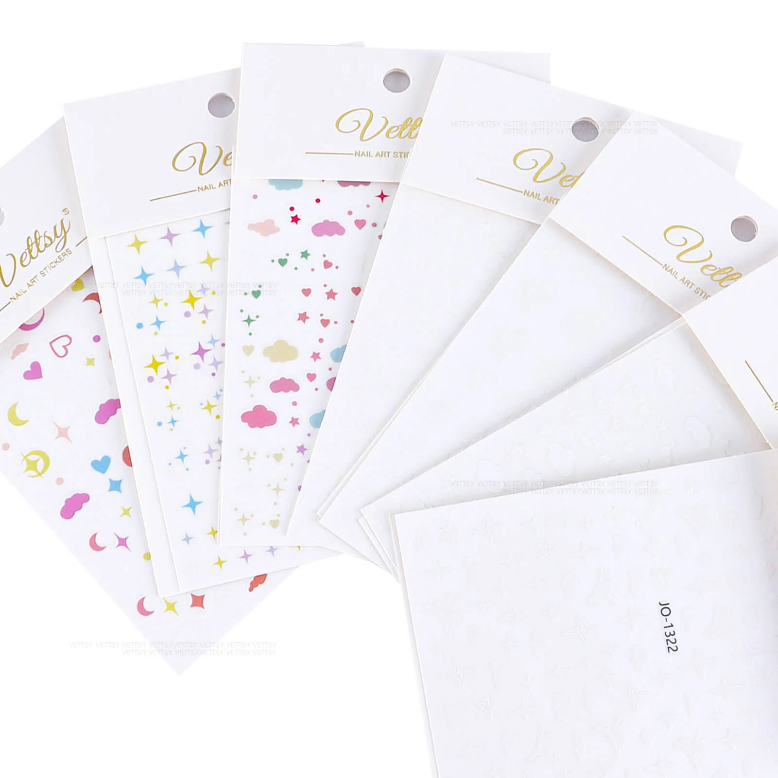 Nail Stickers-Cloud