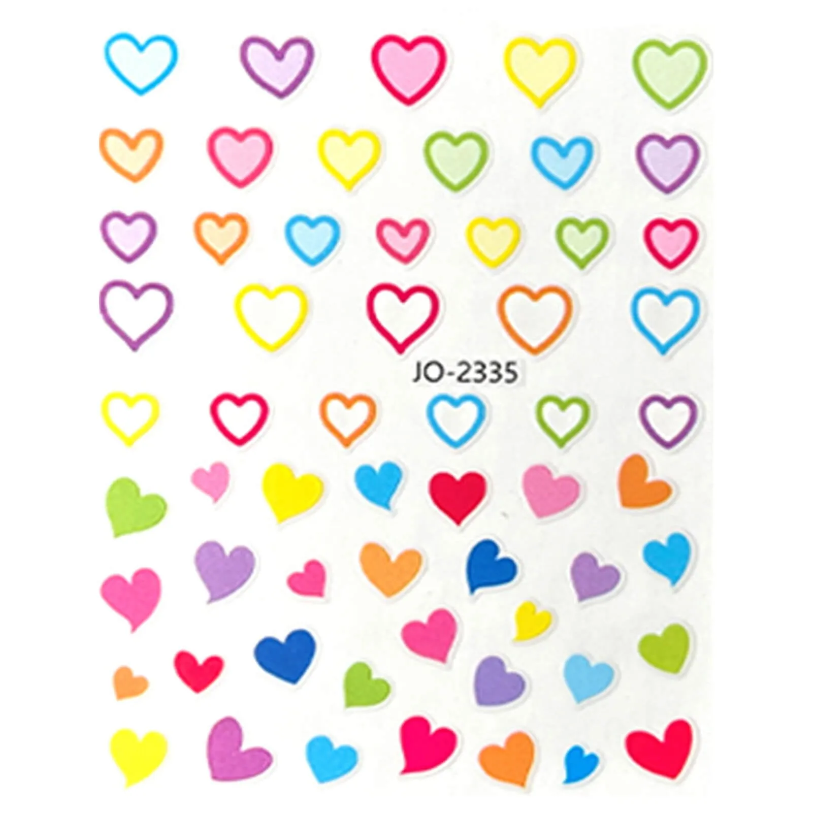 Nail Stickers-Colorful Star