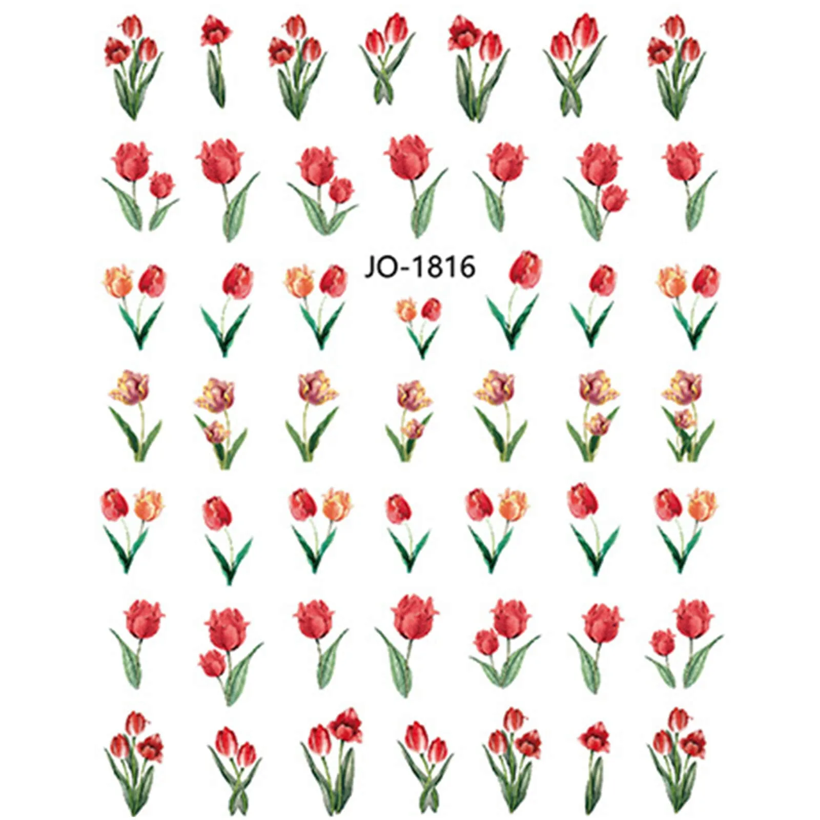 Nail Stickers-Dried Flower
