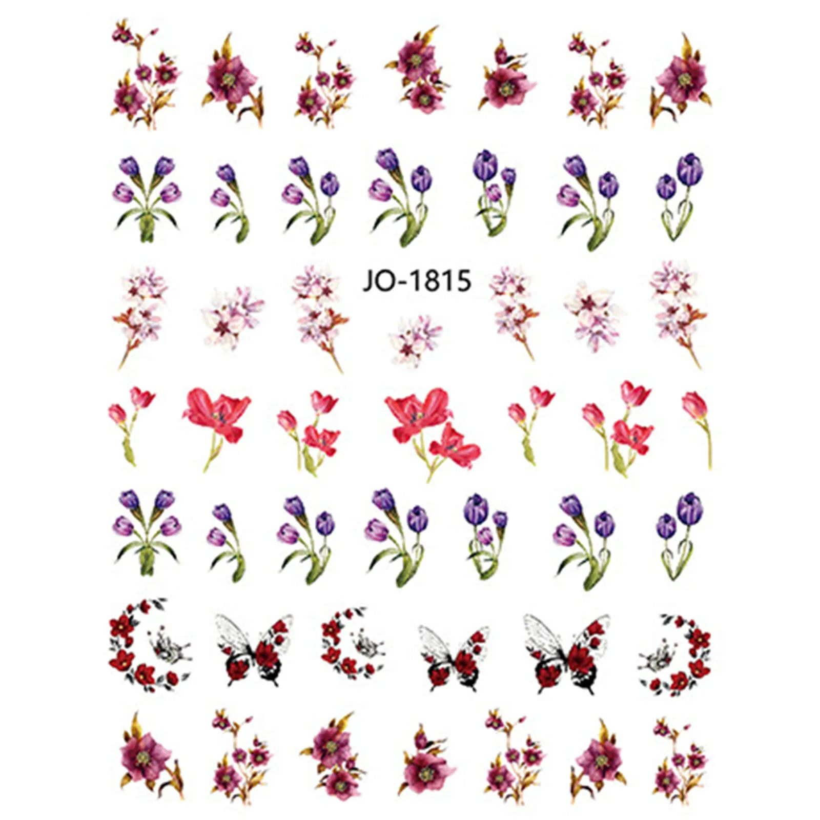 Nail Stickers-Dried Flower
