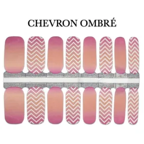 Nail Wrap - Chevron Ombré
