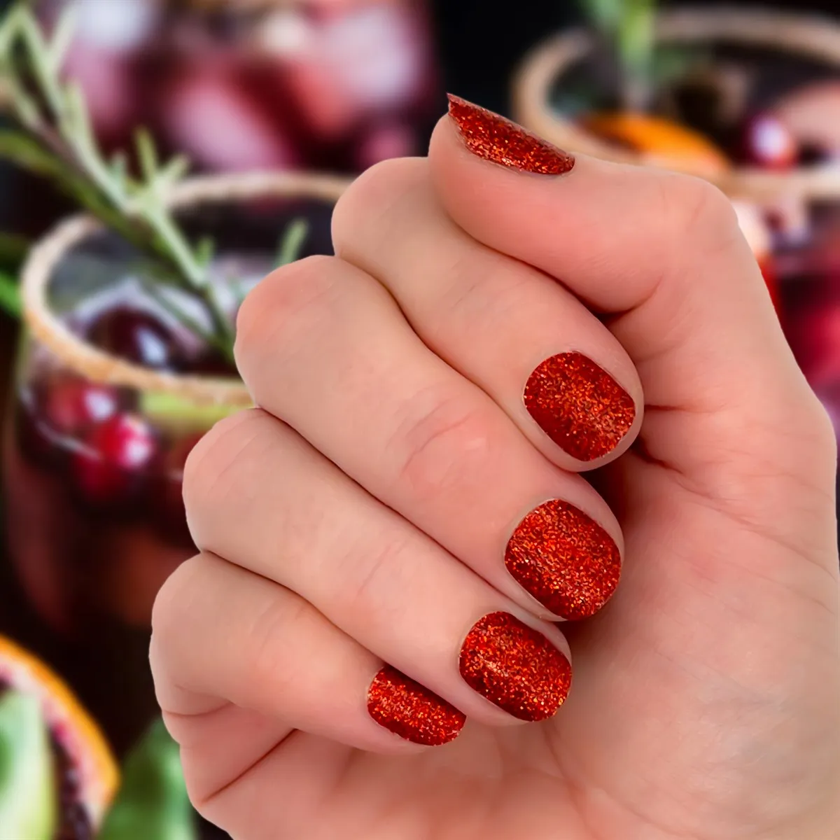 Nail Wrap - Sangria