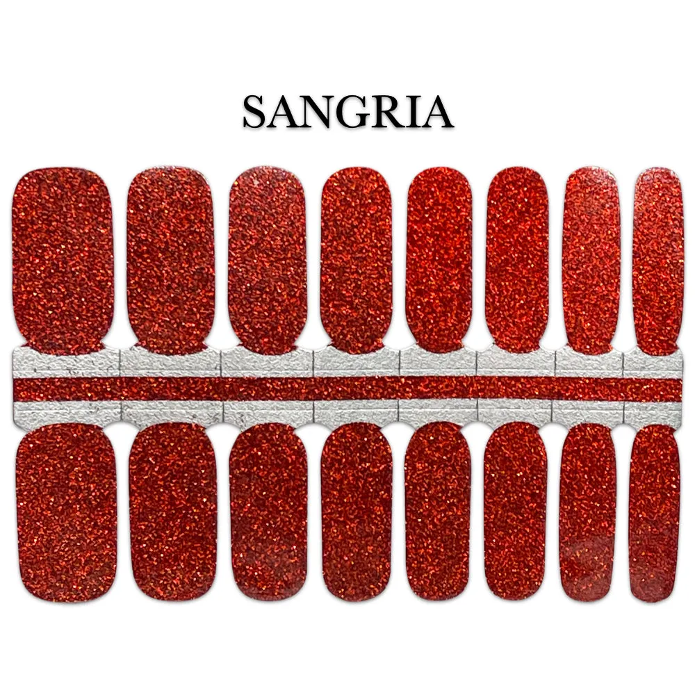 Nail Wrap - Sangria