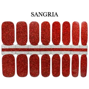 Nail Wrap - Sangria