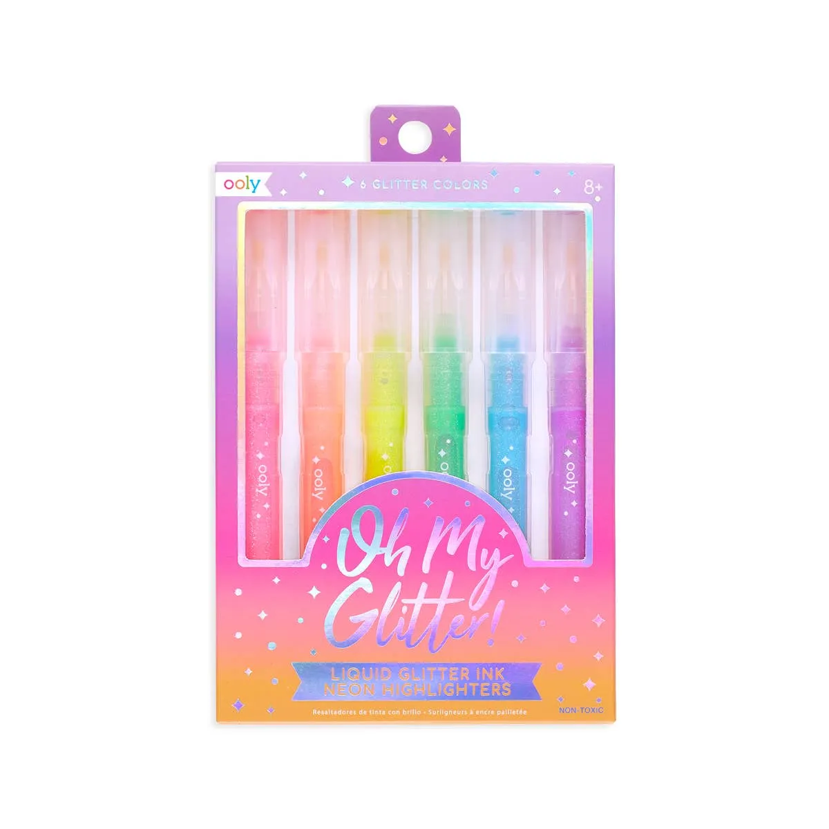Oh My Glitter! Neon Highlighters - Set of 6 S2121