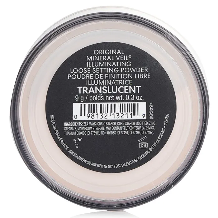 Original Mineral Veil Illuminating Loose Setting Powder - Translucent - 9g/0.3oz