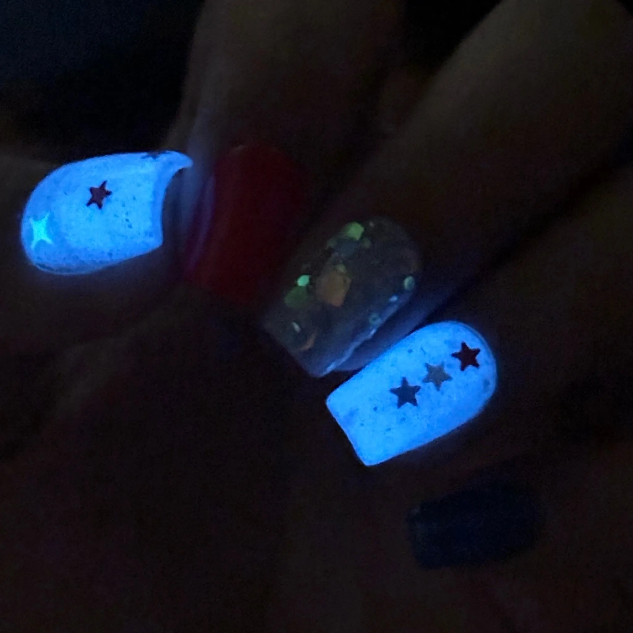 Patriot Glow- Glitter Dip Powder