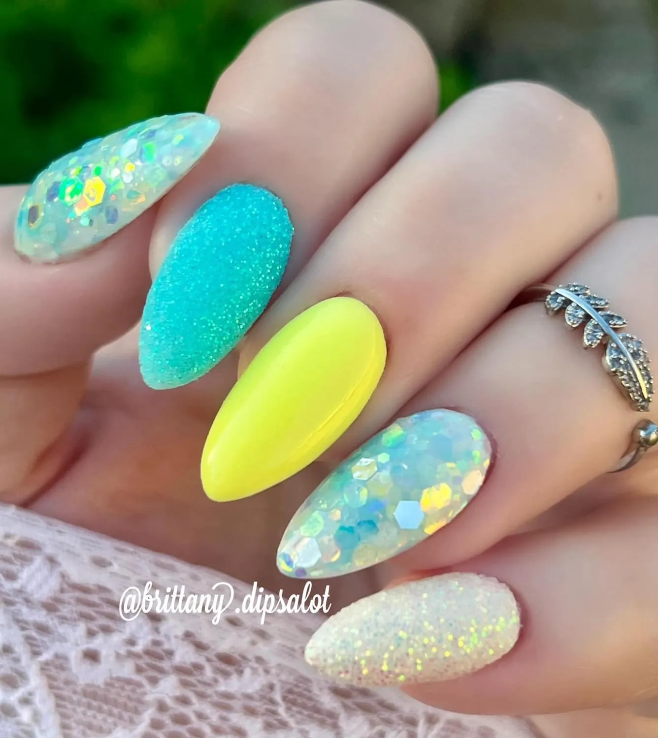 Patriot Glow- Glitter Dip Powder