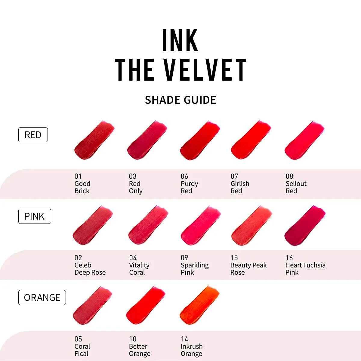 Peripera INK The Velvet 05 Coralficia
