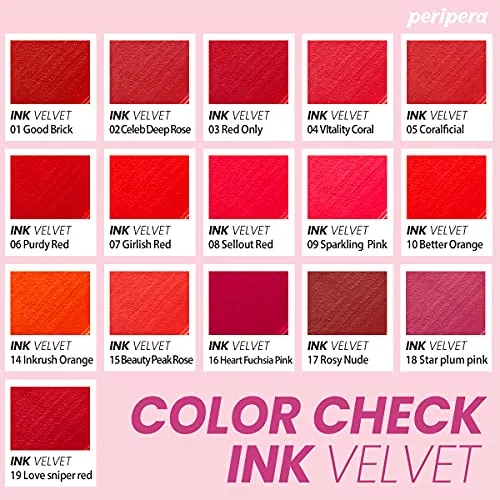 Peripera Ink the Velvet (Liquid Lip, 018 Star Plum Pink)