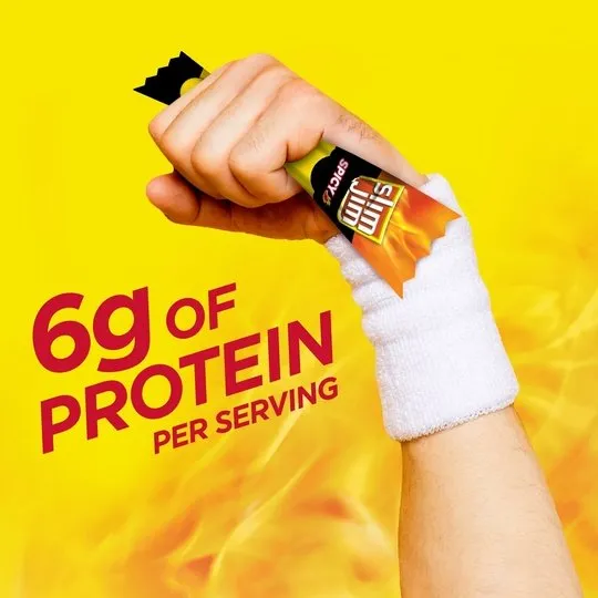 Slim Jim Spicy Meat Stick, Meat Snacks, 7.28 oz, 26 Count Box