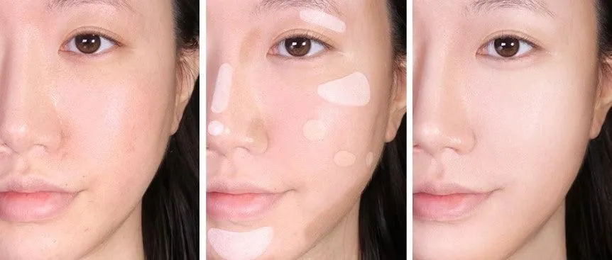 the SAEM Cover Perfection Triple Pot Concealer (2 Colors) 4.5g