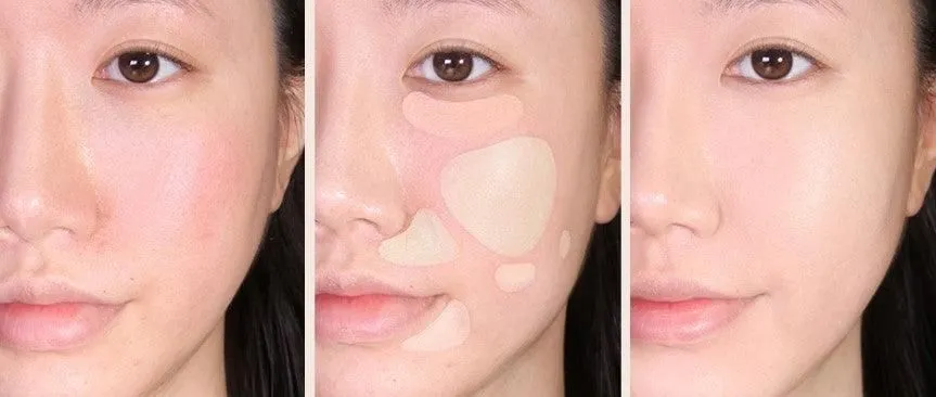 the SAEM Cover Perfection Triple Pot Concealer (2 Colors) 4.5g