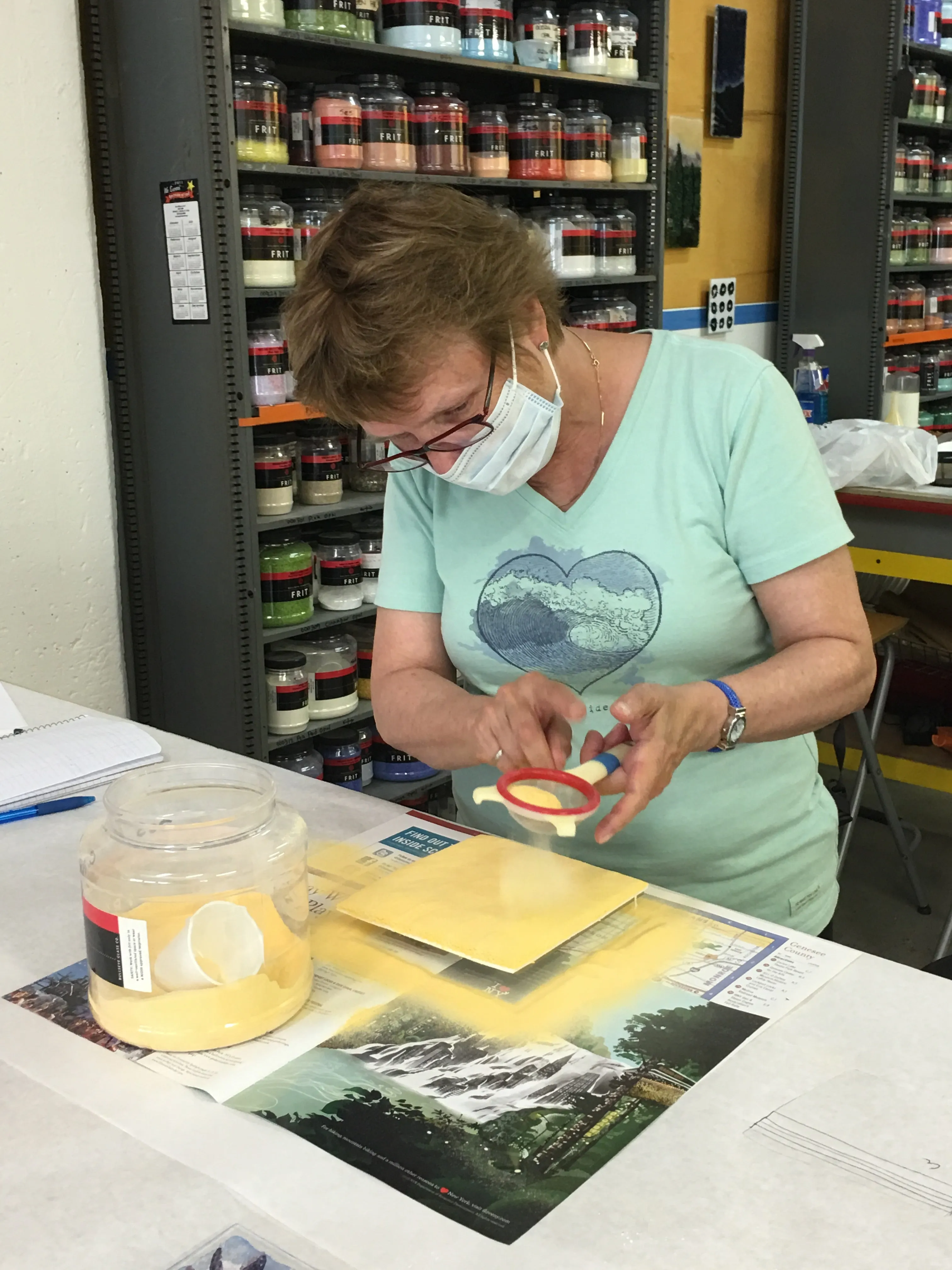 The Wonderful World of Fusing with Glass Powders