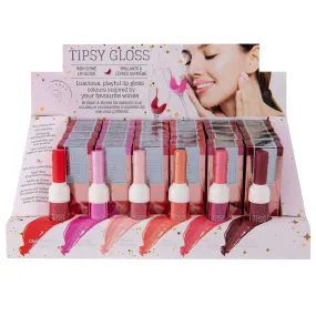 Tipsy Gloss Lip Stains Displayer of 24