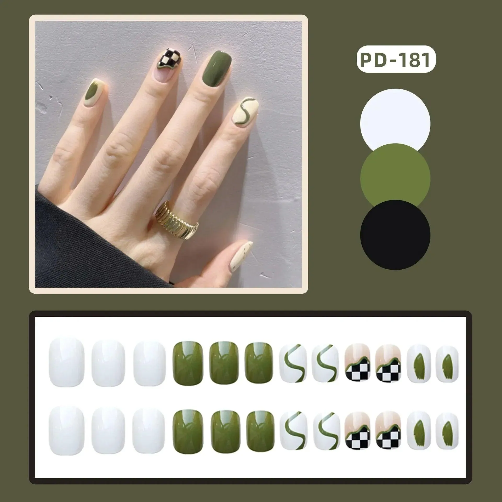 Vibrant Rainbow Ballerina Nail Art Set: Playful & Reusable Designs