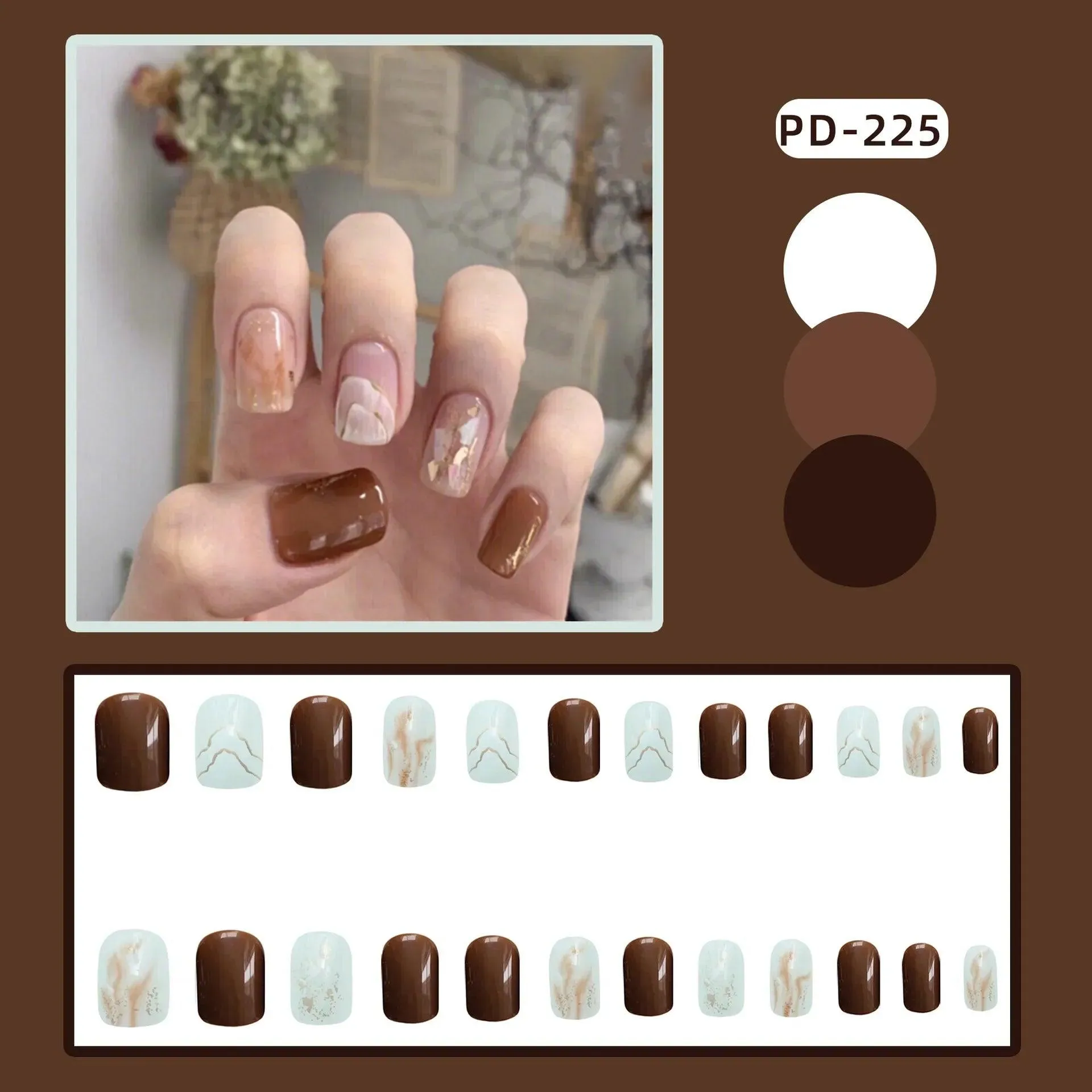 Vibrant Rainbow Ballerina Nail Art Set: Playful & Reusable Designs