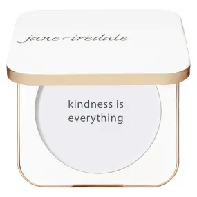 White Refillable Compact